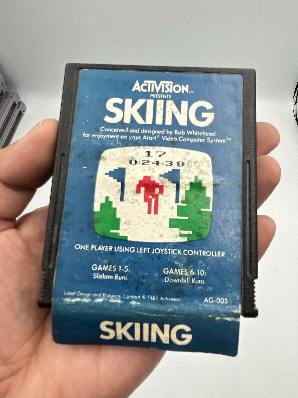 Atari 2600 Skiing Tested